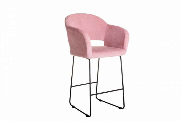 Стул полубарный Оскар ПБ Розов/Линк / Oscar_3