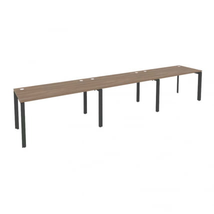 Рабочая станция на П-образном м/к ОНИКС О.МП-РС-3.3.7 Дуб Аризона/Антрацит / ONIX O.MP-RS-3.3.7_0