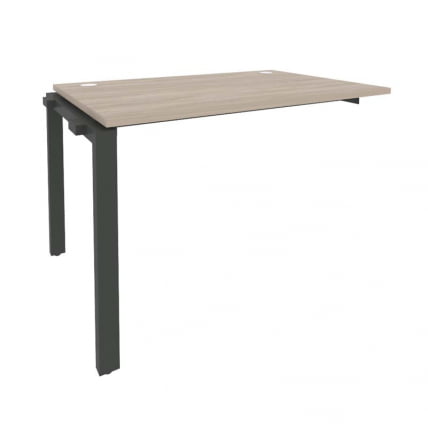 Наборный элемент рабочей станции на П-образном м/к ОНИКС О.МП-1.НРС-2.8 Дуб Аттик/Антрацит / ONIX O.MP-1.NRS-2.8_0