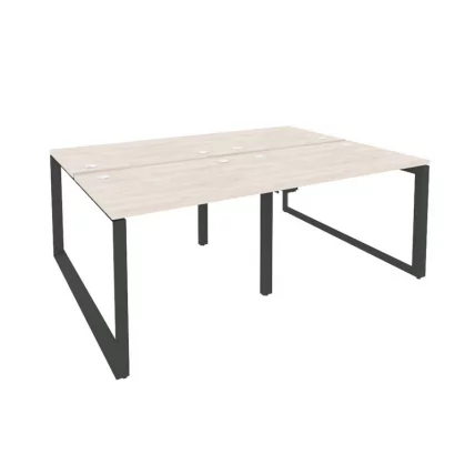 Рабочая станция на О-образном м/к ОНИКС О.МО-Д.РС-4.1.7 Денвер Светлый/Антрацит / ONIX O.MO-D.RS-4.1.7_0