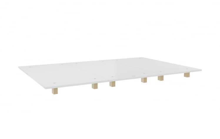 Кровать 1.6 Настил КМ.2-00.3 белый / KM.2-00.3_0