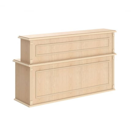 Стойка ресепшен РМС 200 Бук тиара / RMS_0