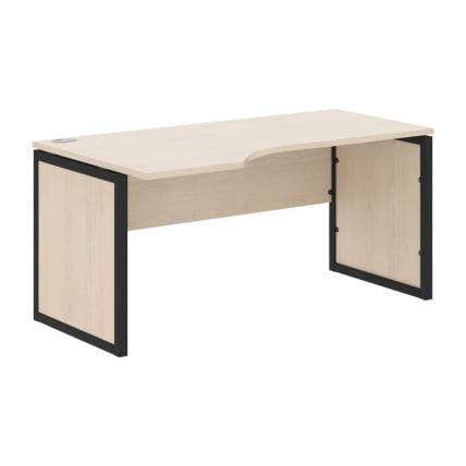 Стол письменный левый КСТЕН-КП КСКПCЕТ 169 Л Бук Тиара Антрацит / XTEN-QP XQPCET L_0