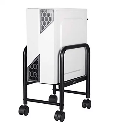 Подставка для системного блока с регулировкой по высоте ЕУРЕКА ЕРК-CС-01Б Черная / EUREKA ERK-CS-01B_2