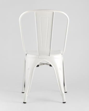 Стул ТОЛИКС с высокой спинкой Белый матовый / TOLIX_5