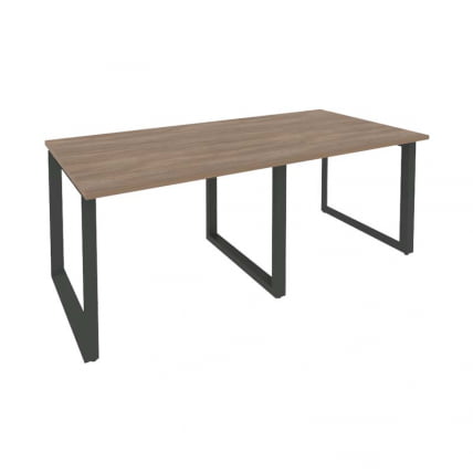 Стол переговорный (2 столешницы) ОНИКС О.МО-ПРГ-2.1 Дуб Аризона/Антрацит / ONIX O.MO-PRG-2.1_0