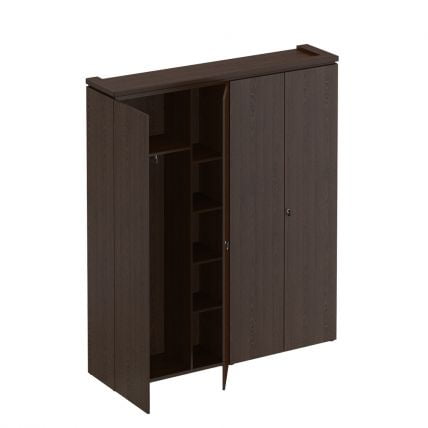 Шкаф комбинированный (для одежды + для документов) МАРК МК 363 Дуб валенсия / MARK_0