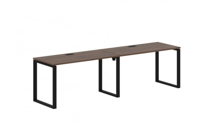 Бенч-система ЕДИС ЕКВСТ 2767 Дуб Денвер темный Черный / EDIS EQWST_0