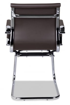 Кресло для посетителей CЛГ-620 ЛКСХ-C Бровн / CLG-620 LXH-C Brown_5