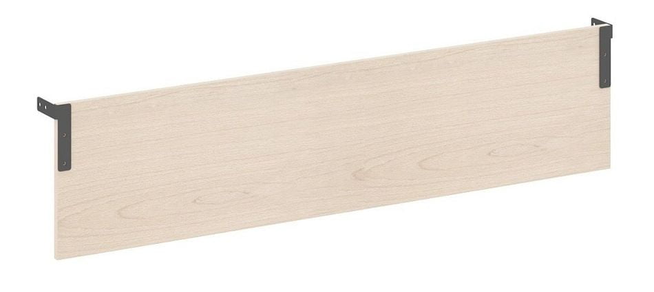 Фронтальная панель к одинарным столам КСТЕН-КП КСДСТ 167 Бук Тиара Антрацит / XTEN-QP XDST_0