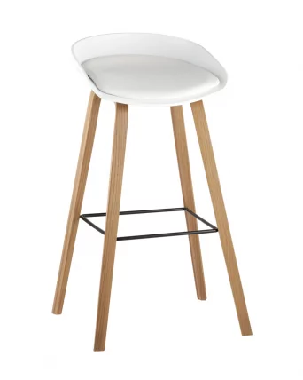 Барный стул Либра Софт с подушкой Белый / Libra Soft_0