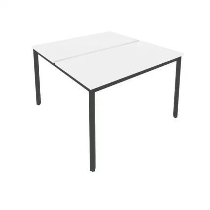 Рабочая станция на металлокаркасе СЛИМ СЙСТЕМ С.СП-4.2 Белый-Антрацит / SLIM SYSTEM_0