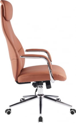 Кресло руководителя Еверпроф Белл Экокожа Коричневый / Everprof Bell_2