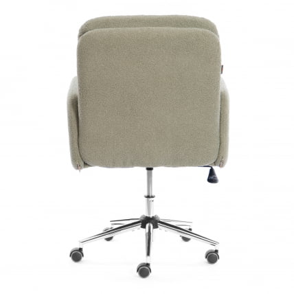 Кресло Довер хром букле, олива, барни дустй греен / Dover barni dusty green_3