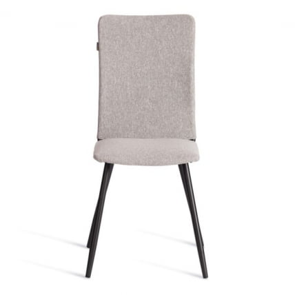 Стул обеденный Ла Роуссе (2 шт. в упаковке) НЕВ, ткань рогожка, темно-серый, Ф68, 45х55х93 см / La Rousse NEW, F68,_8