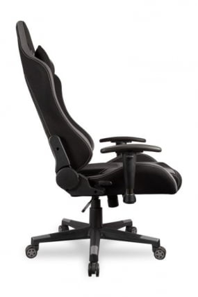 Кресло геймерское Коллеге БКС-3760 Блаcк/Дэрк Грей / College BX-3760 Black/Dark Grey_3