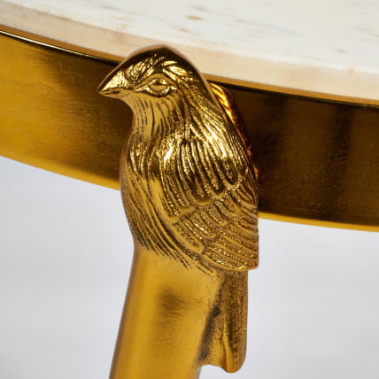 Столик кофейный Сеcрет Де Маисон БИРДЙ ( мод. 12475 ) алюминиевый сплав/мрамор, 38*38*48,5 см, золотой/голд / Secret De Maison BIRDY mod. золотой/gold_2