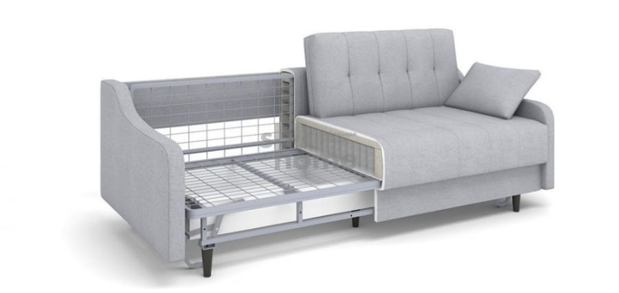 Диван Женева Еврокнижка цвет Ламб емералд (1150*2210*960), 2095117/49136/9 / Lamb emerald_5