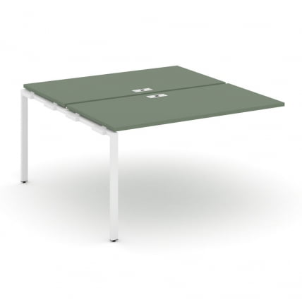 Двойной наборный элемент рабочей станции CОНCЕПТ CН.ДНРС-004 Кобо Белый / CONCEPT CN.DNRS-004_0