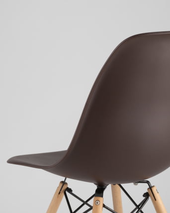 Стул Еамес ДСВ Коричневый / Eames DSW_6