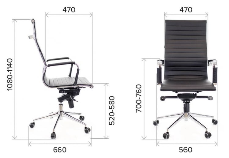 Кресло руководителя Еверпроф Рио М Экокожа Трикс Красный / Everprof Rio M Triks_4