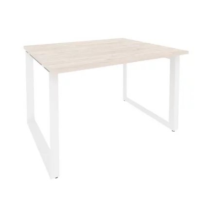 Стол переговорный (1 столешница) ОНИКС О.МО-ПРГ-1.2 Денвер Светлый/Белый / ONIX O.MO-PRG-1.2_0