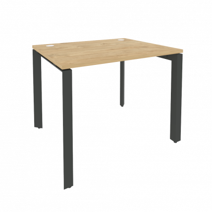 Стол рабочий на П-образном м/к ОНИКС О.МП-СП-1.8 Тиквуд Светлый/Антрацит / ONIX O.MP-SP-1.8_0