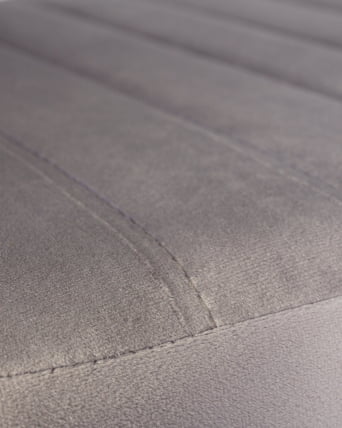 Стул барный ДОБРИН CХАРЛЙ ГОЛД Серый велюр МДЖ9-75 / DOBRIN CHARLY GOLD MJ9-75_6