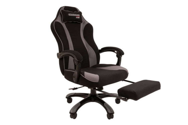 Кресло для геймеров CХАИРМАН ГАМЕ 35 Черный-св.серый / CHAIRMAN GAME_3