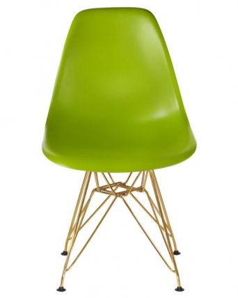 Стул обеденный ДОБРИН ДСР (ножки золотые, цвет салатовый (Г-08)) 4 шт / DOBRIN DSR (G-08))_6