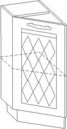 Стол торцевой левый Тиффани 19.65_3