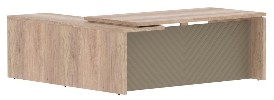 Стол руководителя правый Торр ЛУКС ТЛCТ 2020 Р Дуб Каньон Капучино / Torr LUX TLCT R_0