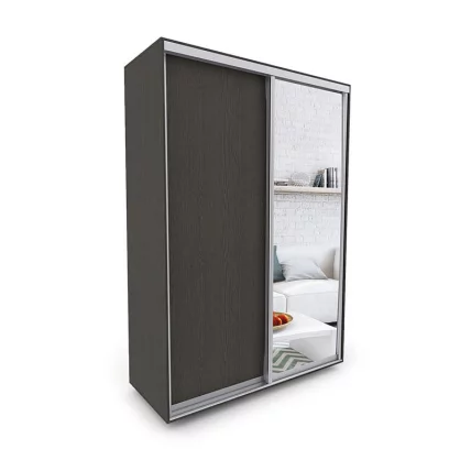 Шкаф-купе 2-х дверный Акцент-Сим ДЗ 1000х600 Венге_0