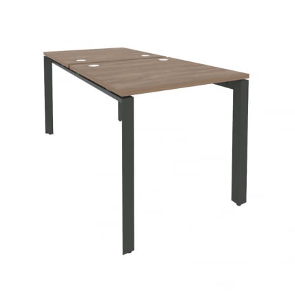 Рабочая станция на П-образном м/к ОНИКС О.МП-Д.РС-2.0.8 Дуб Аризона/Антрацит / ONIX O.MP-D.RS-2.0.8_0