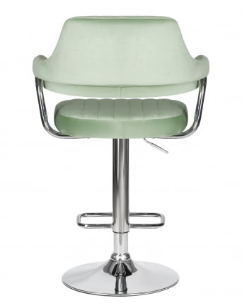 Стул барный ДОБРИН CХАРЛЙ Пудрово-мятный велюр МДЖ9-87 / DOBRIN CHARLY MJ9-87_4