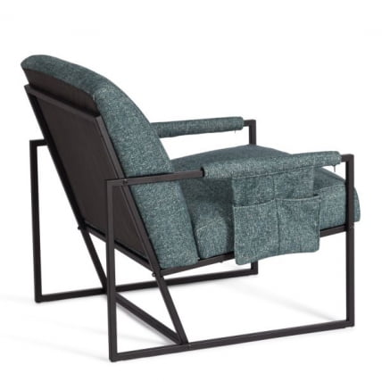 Кресло Чарли ЛУКС/Чарли Люкс велюр/букле, ВТ изумруд, 70х80х82 см / Charli LUX/Чарли VT_6