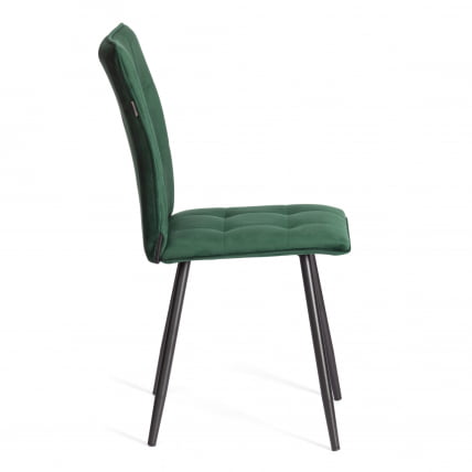 Стул обеденный Бари (2 шт. в упаковке) ЛТ, велюр, Дееп Форест (изумруд), 41х55х89 см / Bari LT, Deep Forest_1