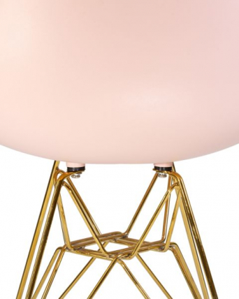 Стул обеденный ДОБРИН ДСР (ножки золотые, цвет светло-розовый (ПК-02)) 4 шт / DOBRIN DSR (PK-02))_8