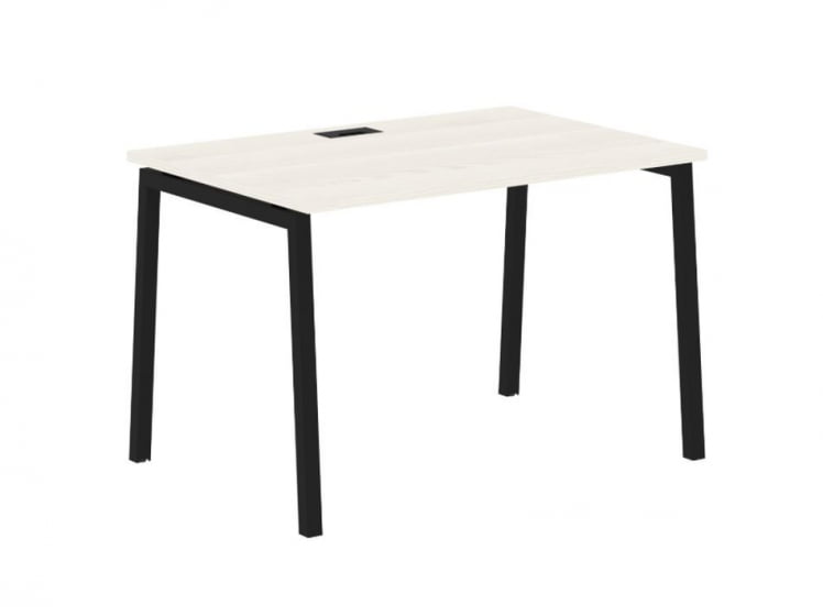 Стол письменный ЕДИС ЕЛСТ 1180 Ясень Траун Черный / EDIS ELST_0