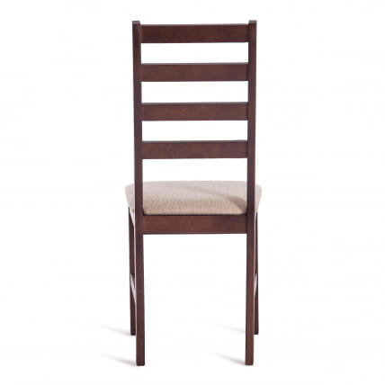 Стул РОСАРИО Многослойная фанера, 39 х 39 х 99 см, Каппучино, ткань бежевая (Форд Виллиам 7) / ROSARIO Cappuchino, (Ford William_3