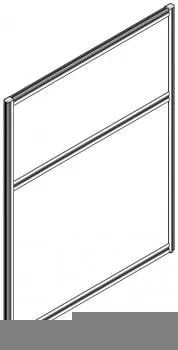 Перегородка 1150 мм РАНД РП115СС160 Бук Тиара / RAND RP115SS160_0