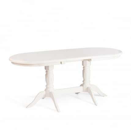 Стол CОППОЛА бук, мдф, 140+40кс80кс77см, Иворй вхите / COPPOLA 140+40x80x77см, Ivory white_8