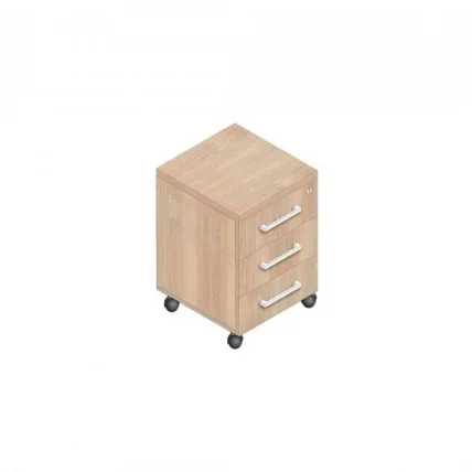 Тумба подкатная с 3-мя ящиками Пр.Т-3 Аттика_0