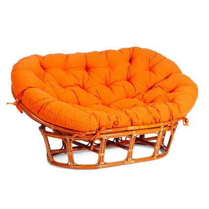 Диван МАМАСАН/МАМАСАН 23/02 В /с подушкой/ подушка 182х119 см, 169х102х80 см, Хоней (мед), ткань, оранжевый, С 23 / MAMASAN/МАМАСАН W Honey_0