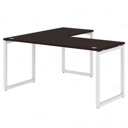 Стол угловой правый КСТЕН-К КСКCТ 1615 Р Легно темный Белый / XTEN-Q XQCT R_0