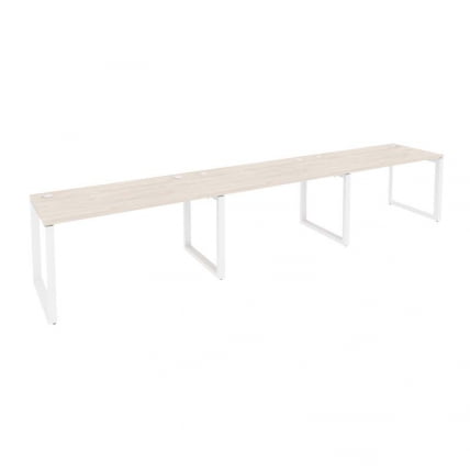 Рабочая станция на О-образном м/к ОНИКС О.МО-РС-3.3.7 Денвер Светлый/Белый / ONIX O.MO-RS-3.3.7_0