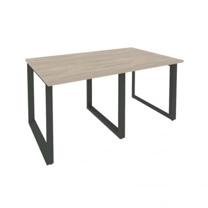 Стол переговорный (2 столешницы) ОНИКС О.МО-ПРГ-2.0 Дуб Аттик/Антрацит / ONIX O.MO-PRG-2.0_0