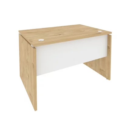 Стол письменный ОНИКС О.СП-2.8 Тиквуд Светлый/Белый / ONIX O.SP-2.8_0