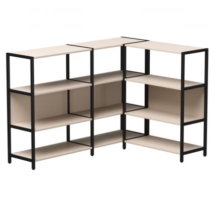 Набор стеллажных систем Еверпроф ЕВО №14 Кашемир Черный / Everprof EVO_0