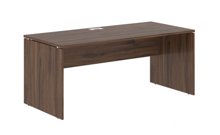 Стол письменный ЕДИС ЕДСТ 1780 Дуб Денвер темный Белый / EDIS EDST_0